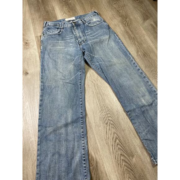 Levi's Men's Boot Fit Medium Wash Denim Jeans Relaxed Straight Vintage Y2K 32x32 - Picture 3 of 10